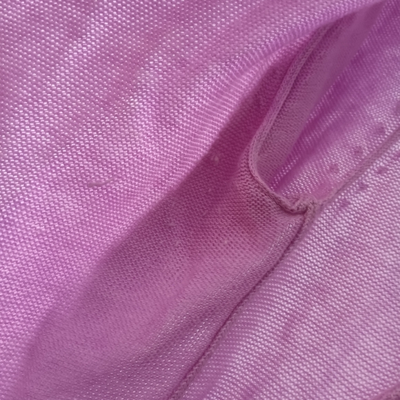 Lululemon Lavender Wrap-Front Knit Sweater Size 8 - Picture 5 of 8